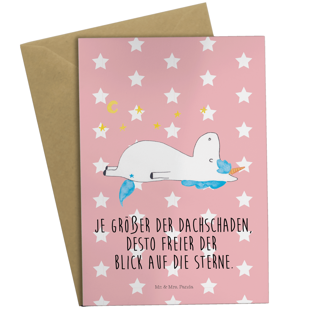 Grußkarte Einhorn Sternenhimmel Klappkarte, Einladungskarte, Glückwunschkarte, Hochzeitskarte, Geburtstagskarte, Karte, Einhorn, Einhörner, Einhorn Deko, Pegasus, Unicorn, Sterne, Dachschaden, Verrückt, Sternenhimmel