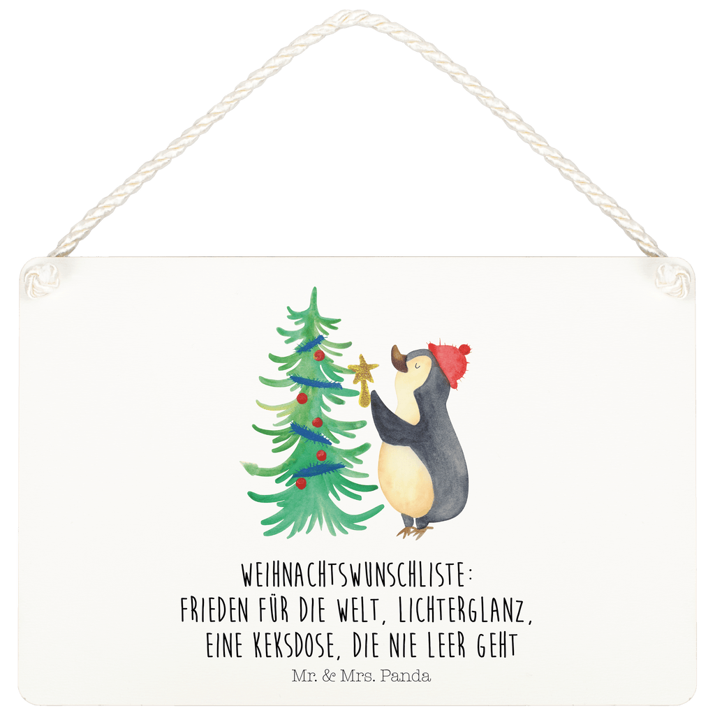 Deko Schild Pinguin Weihnachtsbaum Dekoschild, Deko Schild, Schild, Tür Schild, Türschild, Holzschild, Wandschild, Wanddeko, Winter, Weihnachten, Weihnachtsdeko, Nikolaus, Advent, Heiligabend, Wintermotiv, Pinguin