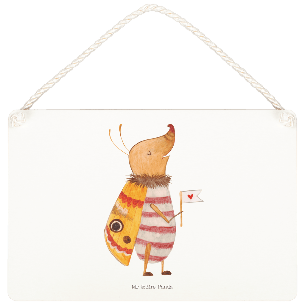 Deko Schild Nachtfalter mit Fähnchen Dekoschild, Deko Schild, Schild, Tür Schild, Türschild, Holzschild, Wandschild, Wanddeko, Tiermotive, Gute Laune, lustige Sprüche, Tiere, Nachtfalter, Käfer, Spruch lustig, Spruch witzig, süß, niedlich, Küche Deko, Was kostet die Welt