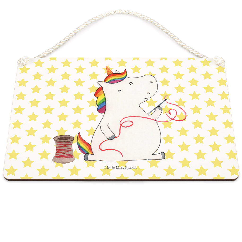 Deko Schild Einhorn Näherin Dekoschild, Deko Schild, Schild, Tür Schild, Türschild, Holzschild, Wandschild, Wanddeko, Einhorn, Einhörner, Einhorn Deko, Pegasus, Unicorn, Näherin, nähen, Mädchen, Freundin, Häkeln, Stricken, basteln, Nähzimmer