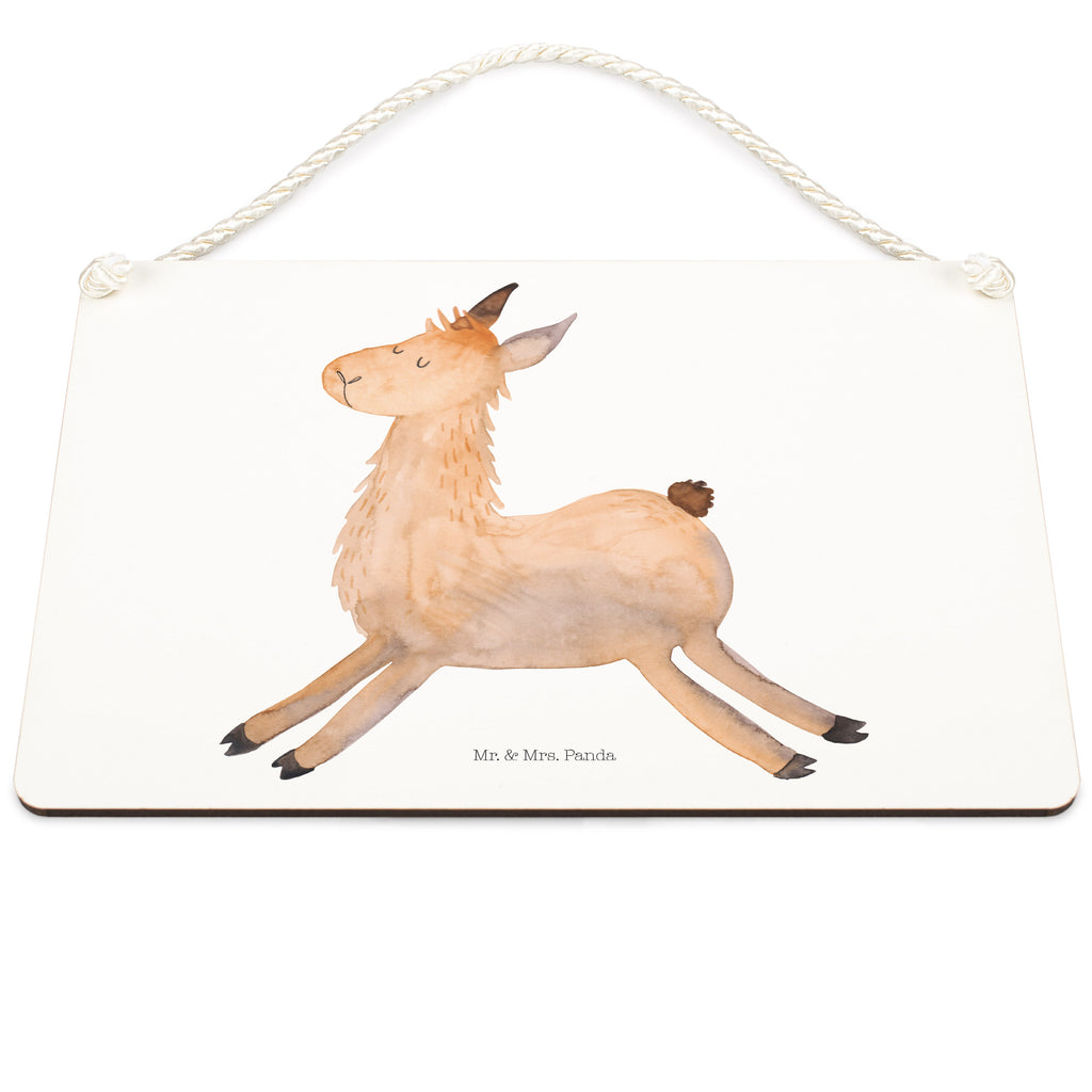 Deko Schild Lama springend Dekoschild, Deko Schild, Schild, Tür Schild, Türschild, Holzschild, Wandschild, Wanddeko, Lama, Alpaka, Lamas, Lieblingstag, Happy day, fröhlich, Glück, Freundin, Liebeskummer, Neustart, guten Morgen, Start, Prüfung, Abitur