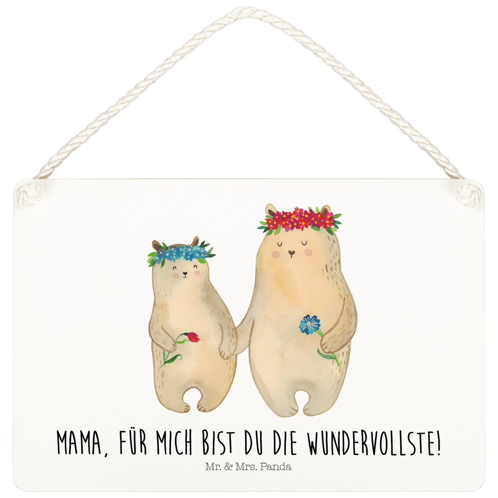 Deko Schild Bären mit Blumenkranz Dekoschild, Deko Schild, Schild, Tür Schild, Türschild, Holzschild, Wandschild, Wanddeko, Familie, Vatertag, Muttertag, Bruder, Schwester, Mama, Papa, Oma, Opa, Bär, Bären, Mutter, Mutti, Mami, Lieblingsmensch, Lieblingsmama, beste Mutter, weltbeste Mama, Geschenk Mama. Muttertag, Tochter, Kind, Kinder, Töchter, Family, Vorbild