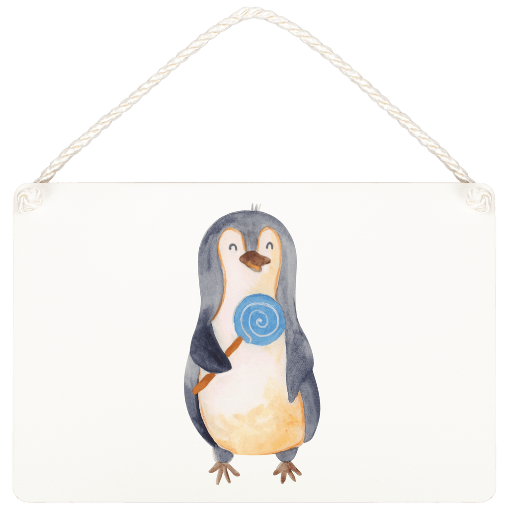 Deko Schild Pinguin Lolli Dekoschild, Deko Schild, Schild, Tür Schild, Türschild, Holzschild, Wandschild, Wanddeko, Pinguin, Pinguine, Lolli, Süßigkeiten, Blödsinn, Spruch, Rebell, Gauner, Ganove, Rabauke
