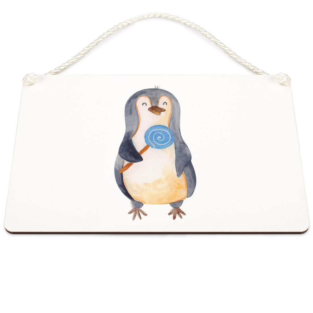Deko Schild Pinguin Lolli Dekoschild, Deko Schild, Schild, Tür Schild, Türschild, Holzschild, Wandschild, Wanddeko, Pinguin, Pinguine, Lolli, Süßigkeiten, Blödsinn, Spruch, Rebell, Gauner, Ganove, Rabauke