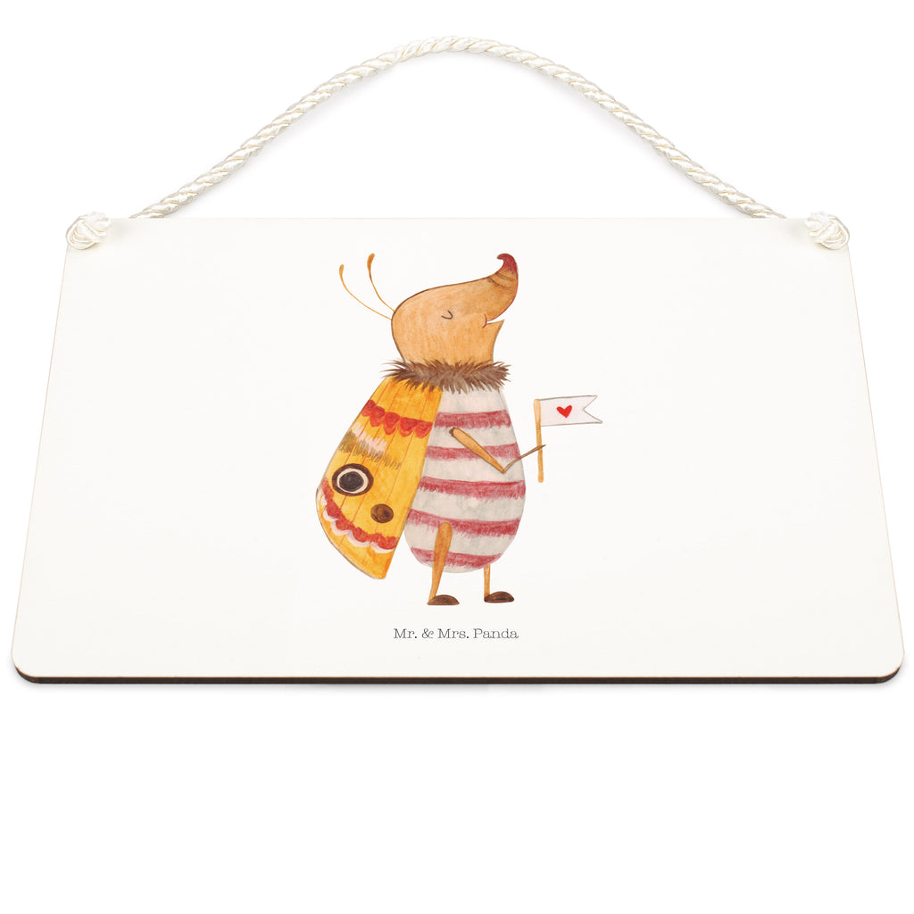 Deko Schild Nachtfalter mit Fähnchen Dekoschild, Deko Schild, Schild, Tür Schild, Türschild, Holzschild, Wandschild, Wanddeko, Tiermotive, Gute Laune, lustige Sprüche, Tiere, Nachtfalter, Käfer, Spruch lustig, Spruch witzig, süß, niedlich, Küche Deko, Was kostet die Welt