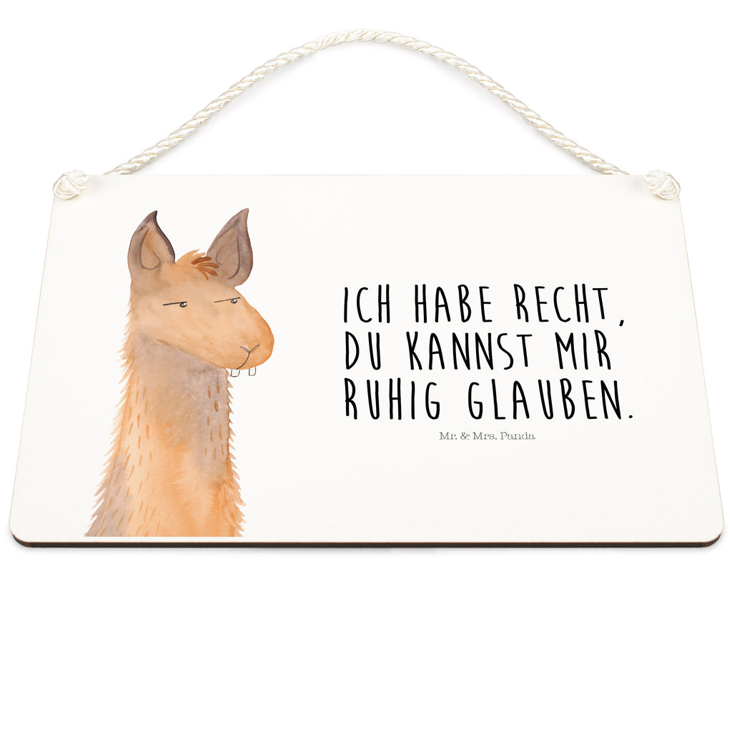Deko Schild Lamakopf genervt Dekoschild, Deko Schild, Schild, Tür Schild, Türschild, Holzschild, Wandschild, Wanddeko, Lama, Alpaka, Lamas, Recht haben, genervt sein, Freundin, beste Freundin, Partnerin, Büro, Büroalltag, Chef, Chefin, Azubi