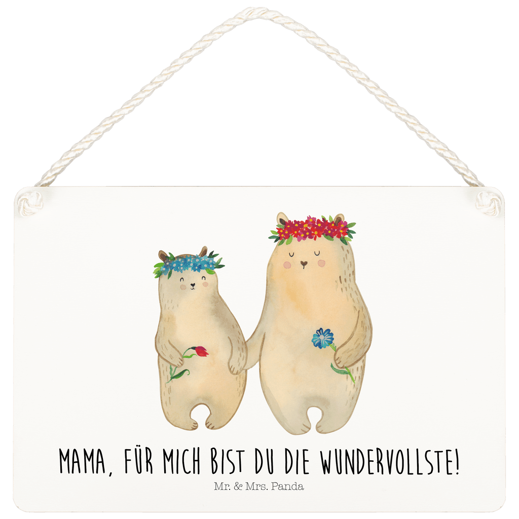 Deko Schild Bären mit Blumenkranz Dekoschild, Deko Schild, Schild, Tür Schild, Türschild, Holzschild, Wandschild, Wanddeko, Familie, Vatertag, Muttertag, Bruder, Schwester, Mama, Papa, Oma, Opa, Bär, Bären, Mutter, Mutti, Mami, Lieblingsmensch, Lieblingsmama, beste Mutter, weltbeste Mama, Geschenk Mama. Muttertag, Tochter, Kind, Kinder, Töchter, Family, Vorbild