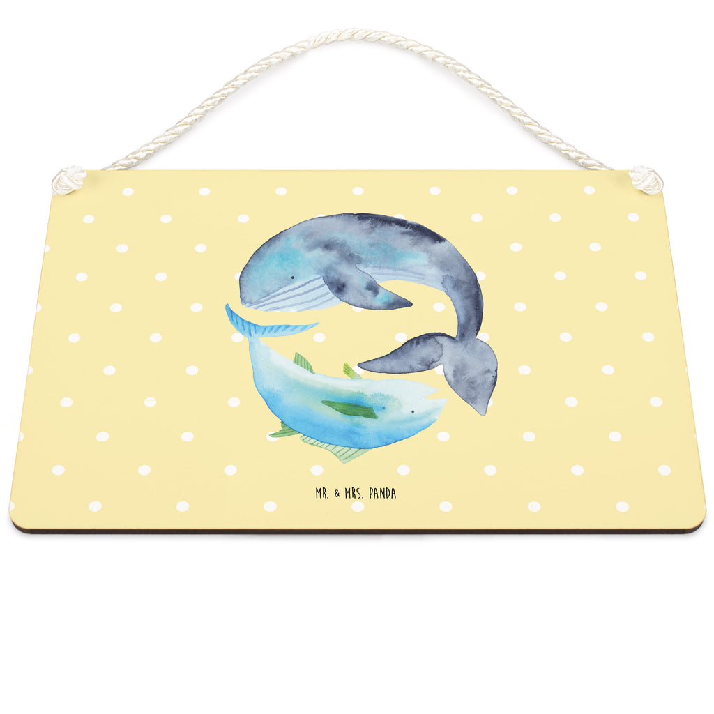 Deko Schild Walfisch & Thunfisch Dekoschild, Deko Schild, Schild, Tür Schild, Türschild, Holzschild, Wandschild, Wanddeko, Tiermotive, Gute Laune, lustige Sprüche, Tiere, Wal, Wahl, Tunfisch, Wortwitz lustig, Spruch lustig, Flachwitz, Witz, Spruch des Tages, Flachwitz Geschenk