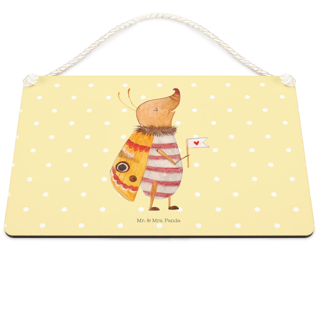 Deko Schild Nachtfalter mit Fähnchen Dekoschild, Deko Schild, Schild, Tür Schild, Türschild, Holzschild, Wandschild, Wanddeko, Tiermotive, Gute Laune, lustige Sprüche, Tiere, Nachtfalter, Käfer, Spruch lustig, Spruch witzig, süß, niedlich, Küche Deko, Was kostet die Welt