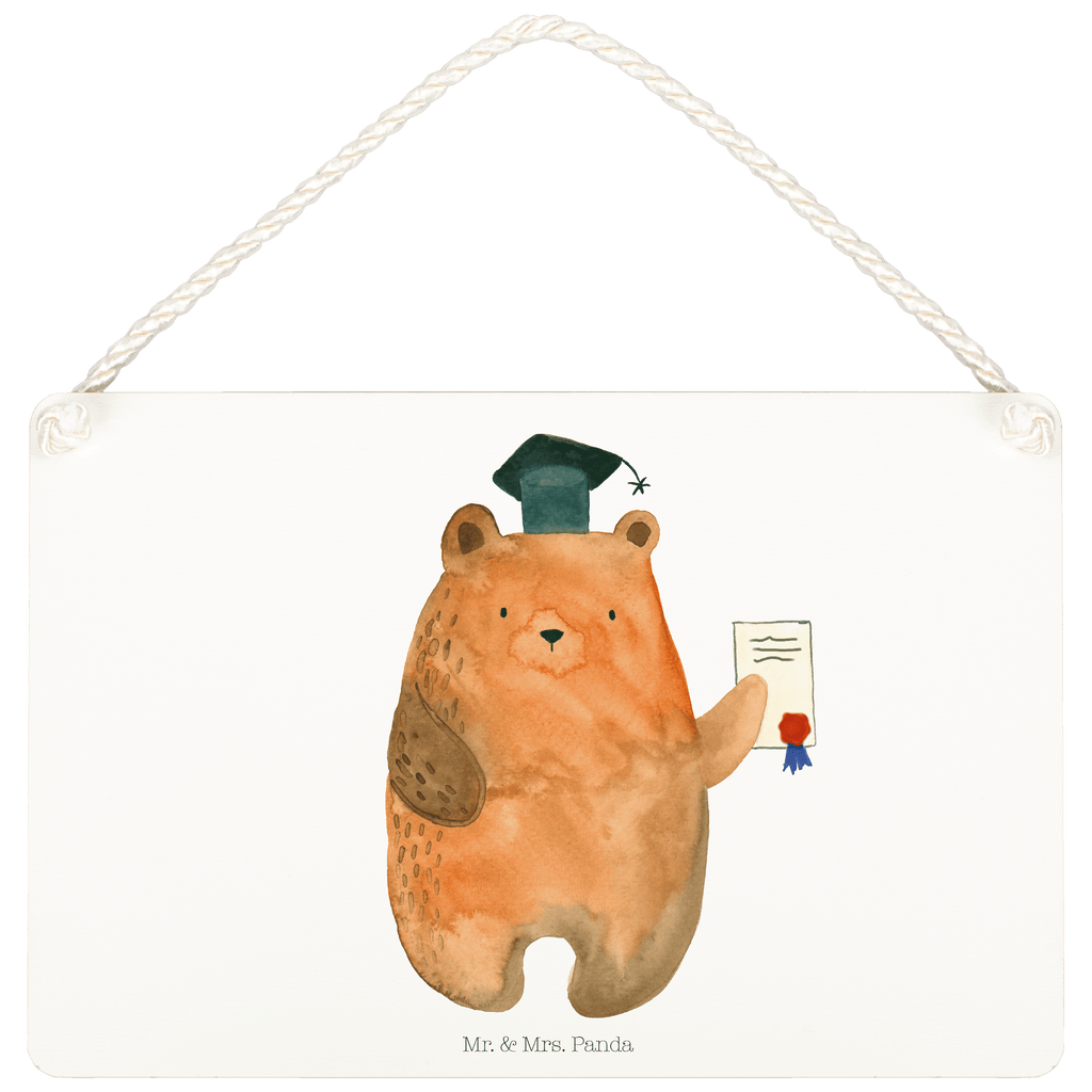 Deko Schild Prüfungsbär Dekoschild, Deko Schild, Schild, Tür Schild, Türschild, Holzschild, Wandschild, Wanddeko, Bär, Teddy, Teddybär, Abitur, Prüfungen, Prüfung bestanden, Abschluss, Zeugnis, Abschlusszeugnis