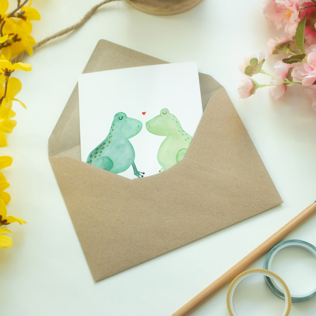 Grußkarte Frosch Liebe Klappkarte, Einladungskarte, Glückwunschkarte, Hochzeitskarte, Geburtstagskarte, Karte, Liebe, Partner, Freund, Freundin, Ehemann, Ehefrau, Heiraten, Verlobung, Heiratsantrag, Liebesgeschenk, Jahrestag, Hocheitstag, Verliebt, Verlobt, Verheiratet, Geschenk Freundin, Geschenk Freund, Liebesbeweis, Hochzeitstag, Geschenk Hochzeit, Frosch, Frösche, Froschkönig, Fröschchen