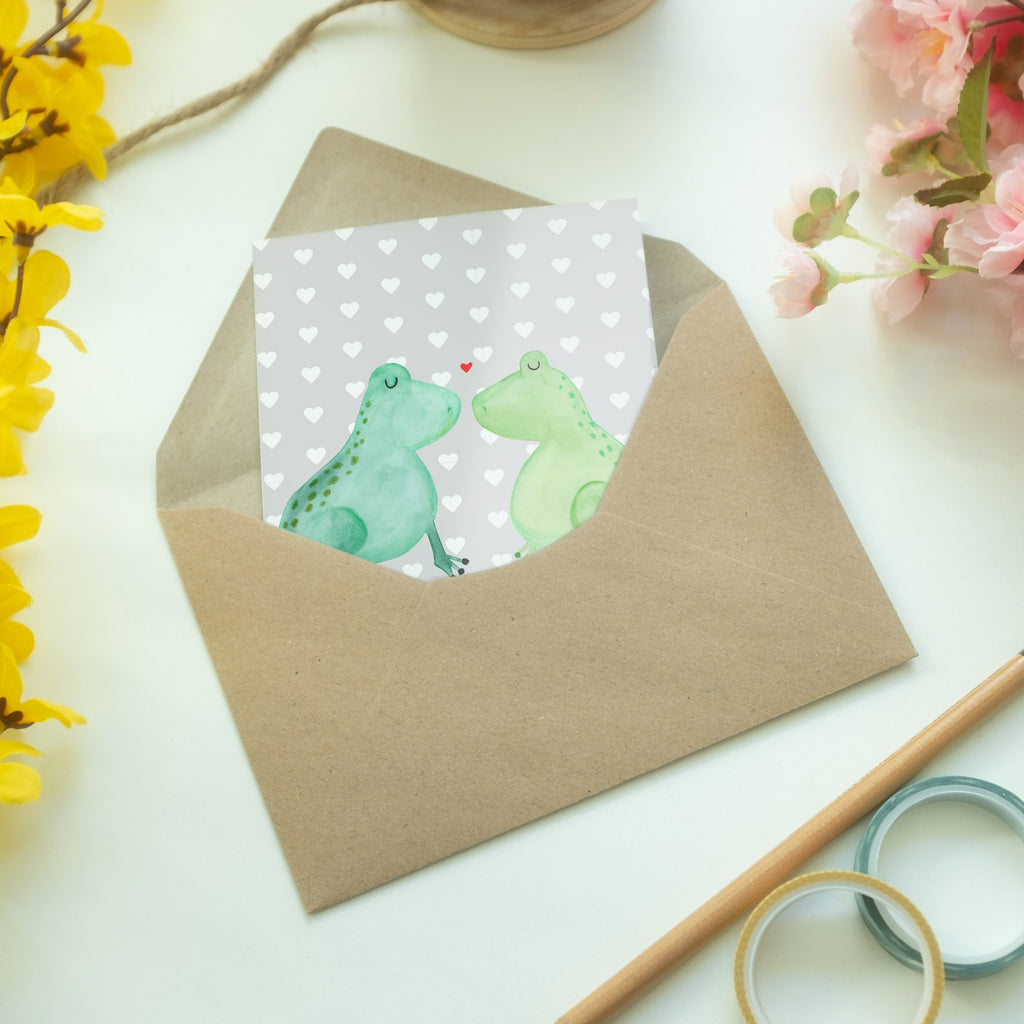 Grußkarte Frosch Liebe Klappkarte, Einladungskarte, Glückwunschkarte, Hochzeitskarte, Geburtstagskarte, Karte, Liebe, Partner, Freund, Freundin, Ehemann, Ehefrau, Heiraten, Verlobung, Heiratsantrag, Liebesgeschenk, Jahrestag, Hocheitstag, Verliebt, Verlobt, Verheiratet, Geschenk Freundin, Geschenk Freund, Liebesbeweis, Hochzeitstag, Geschenk Hochzeit, Frosch, Frösche, Froschkönig, Fröschchen