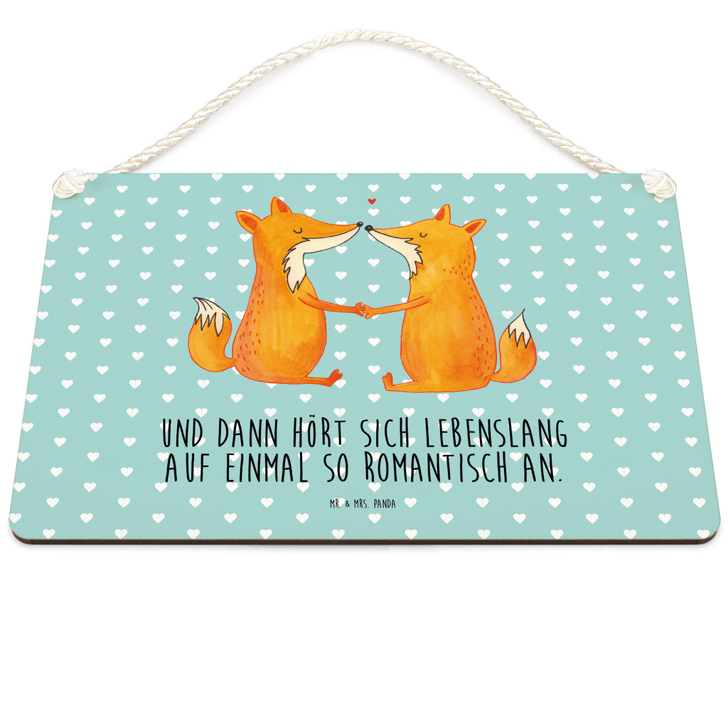 Deko Schild Füchse Liebe Dekoschild, Deko Schild, Schild, Tür Schild, Türschild, Holzschild, Wandschild, Wanddeko, Fuchs, Füchse, Fox, Liebe, Liebespaar, Paar, Partner, Freundin, Freund, Ehe, Verlobte, Ehemann, Ehefrau, Liebesbeweis