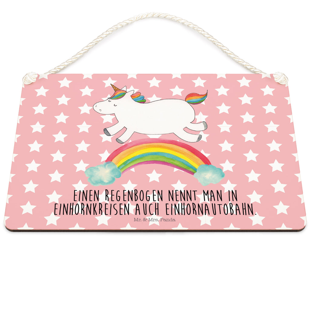 Deko Schild Einhorn Regenbogen Dekoschild, Deko Schild, Schild, Tür Schild, Türschild, Holzschild, Wandschild, Wanddeko, Einhorn, Einhörner, Einhorn Deko, Pegasus, Unicorn, Regenbogen, Glitzer, Einhornpower, Erwachsenwerden, Einhornautobahn