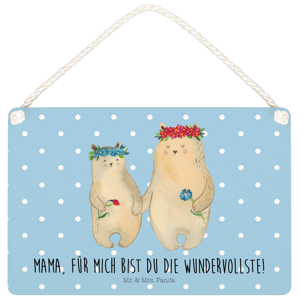 Deko Schild Bären mit Blumenkranz Dekoschild, Deko Schild, Schild, Tür Schild, Türschild, Holzschild, Wandschild, Wanddeko, Familie, Vatertag, Muttertag, Bruder, Schwester, Mama, Papa, Oma, Opa, Bär, Bären, Mutter, Mutti, Mami, Lieblingsmensch, Lieblingsmama, beste Mutter, weltbeste Mama, Geschenk Mama. Muttertag, Tochter, Kind, Kinder, Töchter, Family, Vorbild