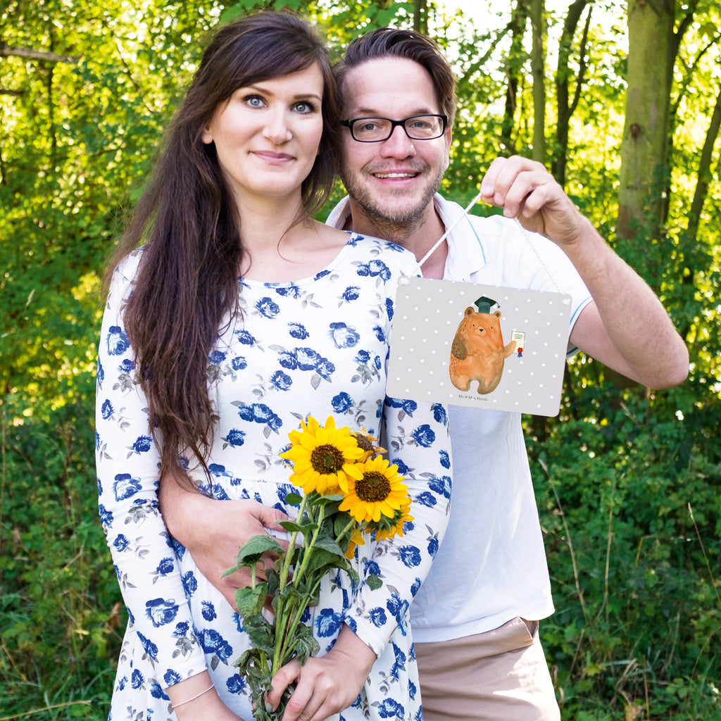 Deko Schild Prüfungsbär Dekoschild, Deko Schild, Schild, Tür Schild, Türschild, Holzschild, Wandschild, Wanddeko, Bär, Teddy, Teddybär, Abitur, Prüfungen, Prüfung bestanden, Abschluss, Zeugnis, Abschlusszeugnis