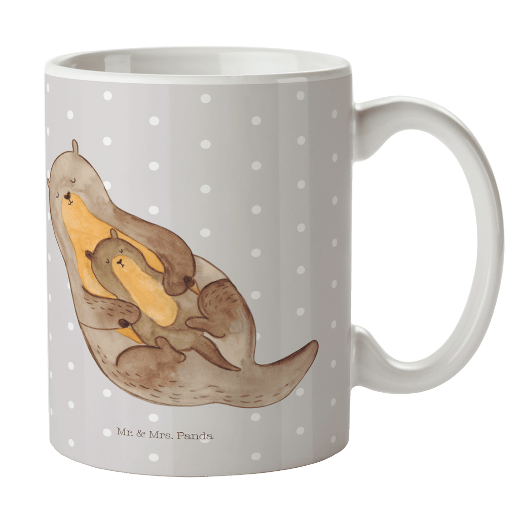 Tasse Otter mit Kind Otter Seeotter See Otter Becher, Kaffeetasse, Kaffeebecher, Tee, Frühstück, Büro  Otter,  Fischotter,  Seeotter