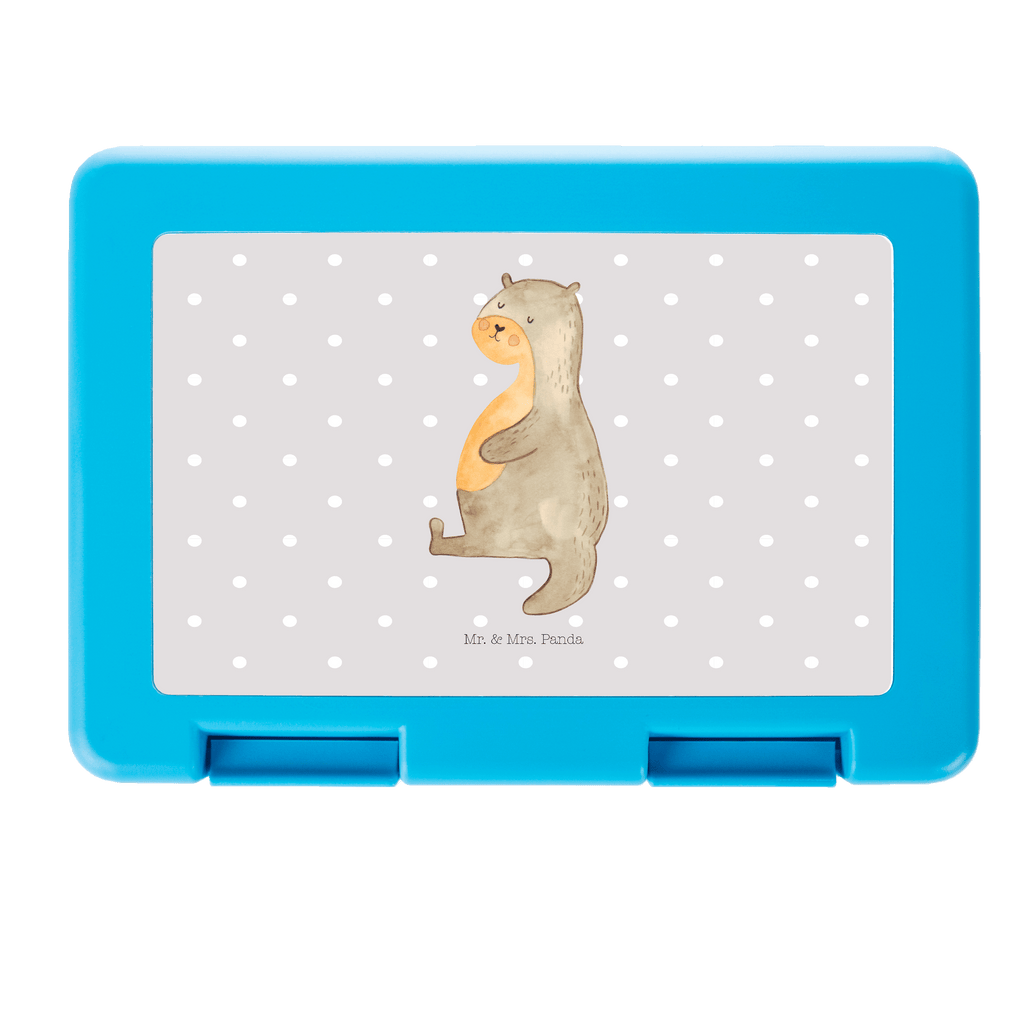 Brotdose Otter Bauch Brotbox, Snackbox, Lunch box, Butterbrotdose, Brotzeitbox, Otter, Fischotter, Seeotter, Otter Seeotter See Otter