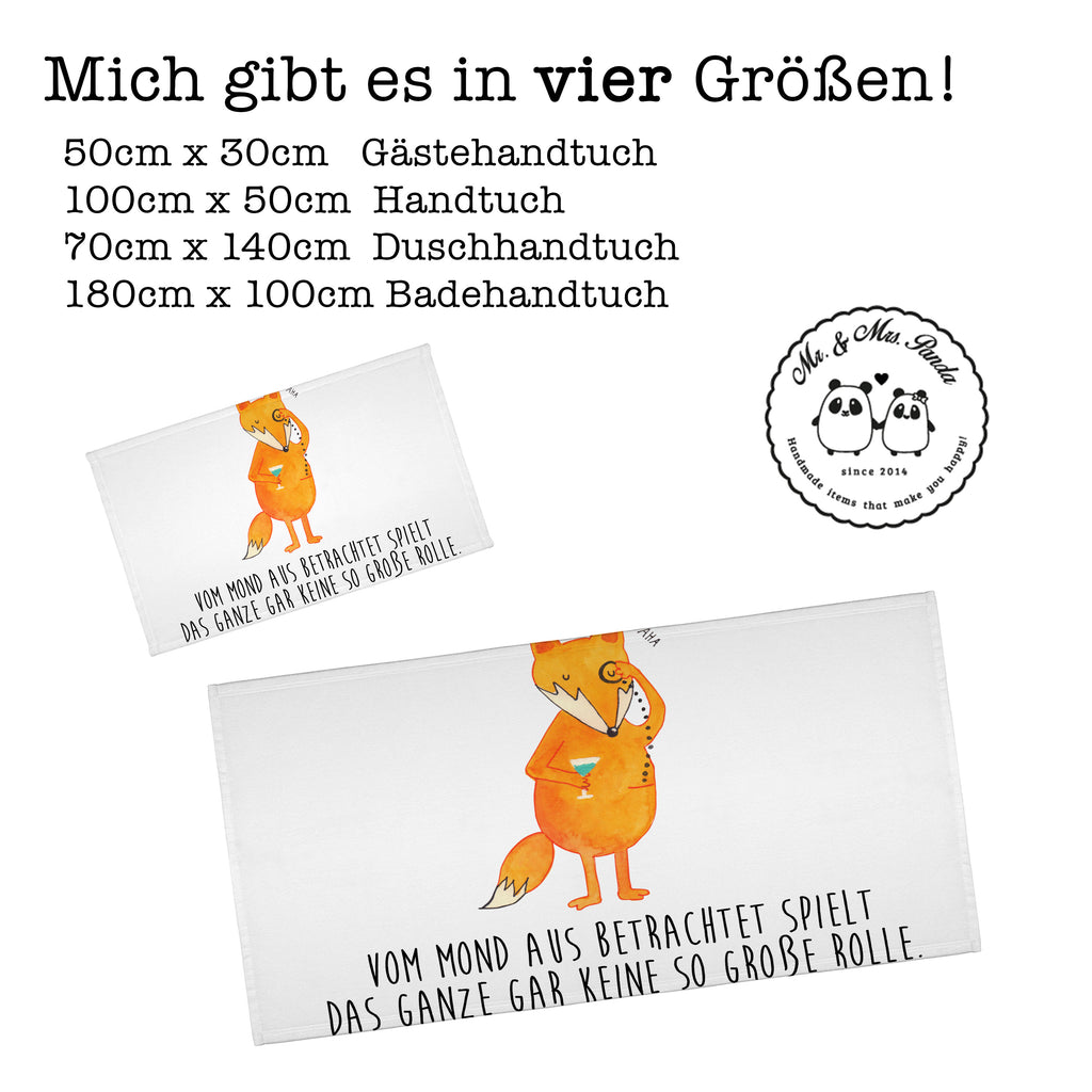Gäste Handtuch Fuchs Lord Gästetuch, Reisehandtuch, Sport Handtuch, Frottier, Kinder Handtuch, Fuchs, Füchse, tröstende Worte, Spruch lustig, Liebeskummer Geschenk, Motivation Spruch, Problemlösung