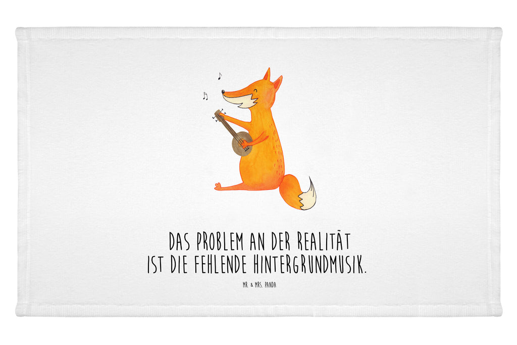 Gäste Handtuch Fuchs Gitarre Gästetuch, Reisehandtuch, Sport Handtuch, Frottier, Kinder Handtuch, Fuchs, Füchse, Geschenk Musiker, Musik Spruch, Musikerin, Sänger, Sängerin, Gitarre