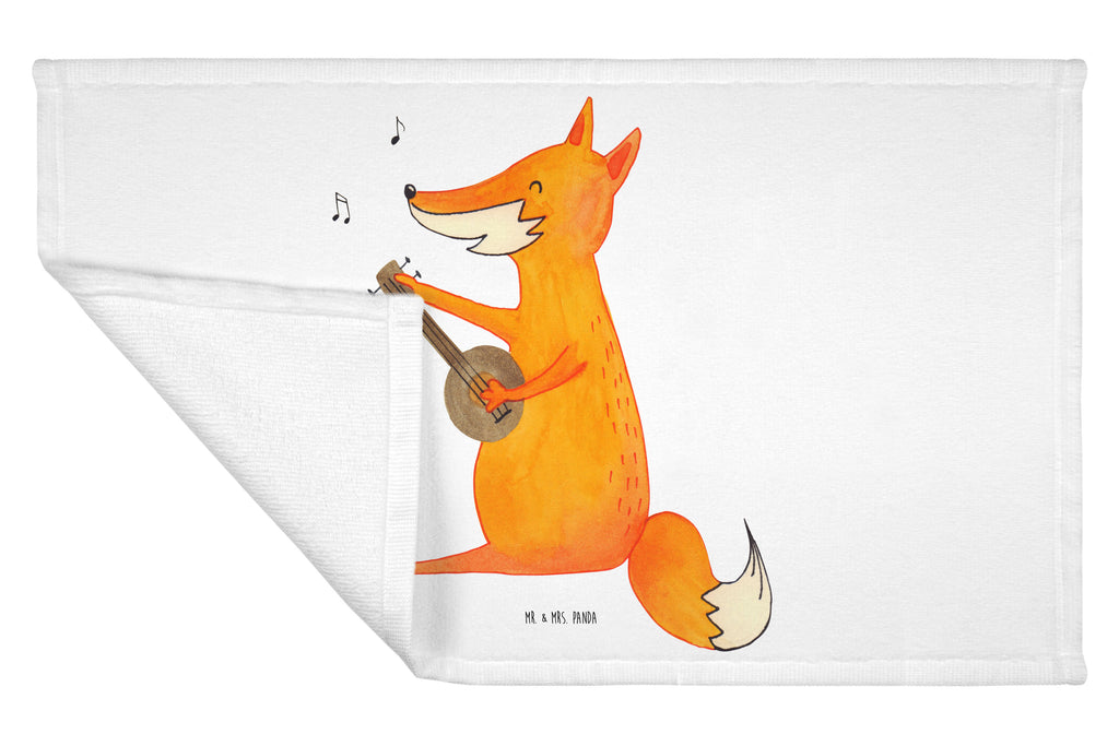 Gäste Handtuch Fuchs Gitarre Gästetuch, Reisehandtuch, Sport Handtuch, Frottier, Kinder Handtuch, Fuchs, Füchse, Geschenk Musiker, Musik Spruch, Musikerin, Sänger, Sängerin, Gitarre