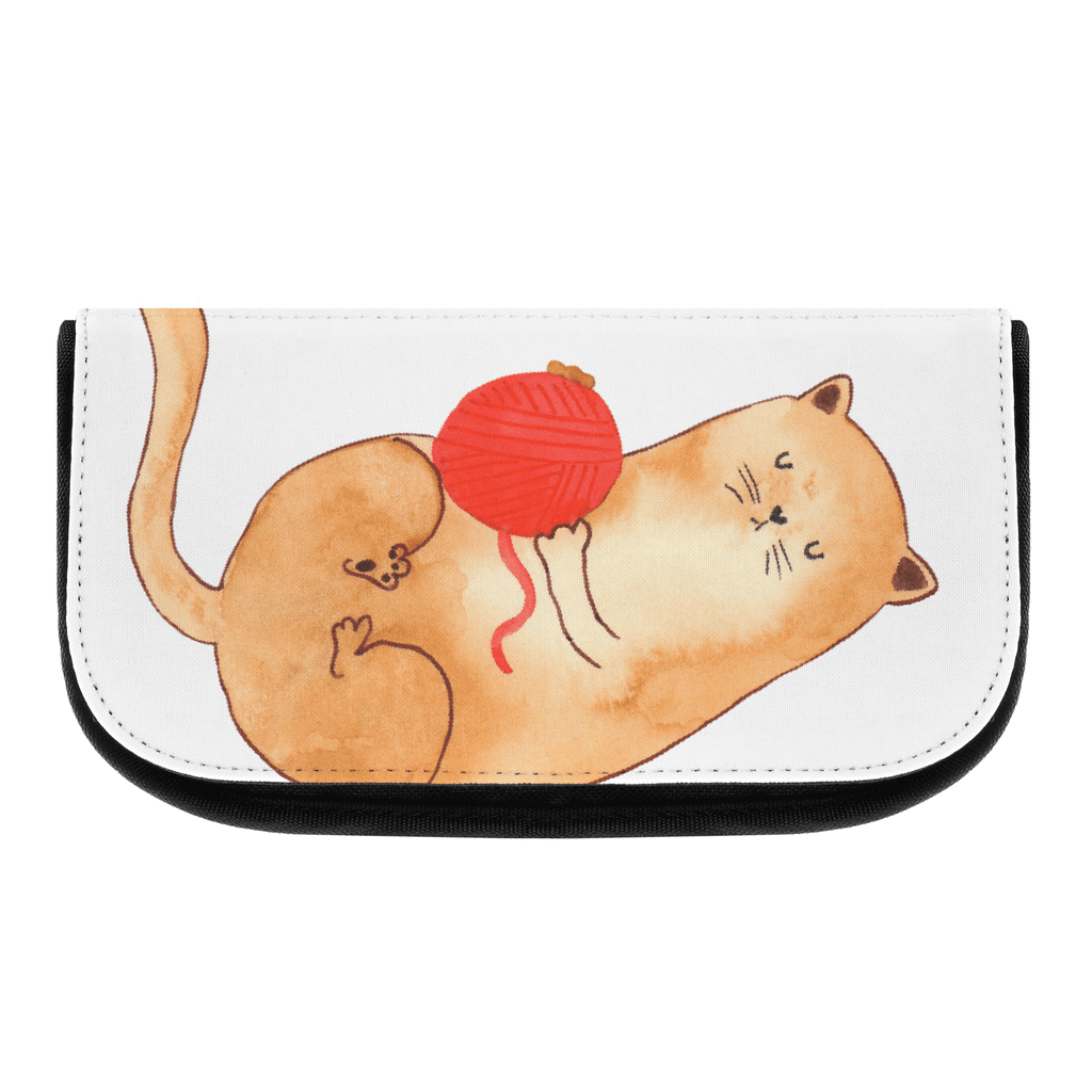 Kosmetiktasche Katzen Wollknäul Kosmetikbeutel, Kulturtasche, Kulturbeutel, Schminktasche, Make-Up Tasche, Katze, Katzenmotiv, Katzenfan, Katzendeko, Katzenfreund, Katzenliebhaber, Katzenprodukte, Katzenartikel, Katzenaccessoires, Katzensouvenirs, Katzenliebhaberprodukte, Katzenmotive, Katzen, Kater, Mietze, Cat, Cats, Katzenhalter, Katzenbesitzerin, Haustier, Wollknäuel, Wolle, Spielen, Spiel, verspielt