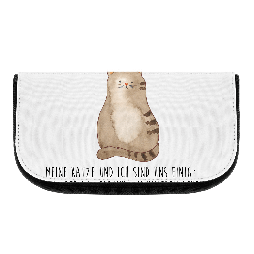 Kosmetiktasche Katze sitzend Kosmetikbeutel, Kulturtasche, Kulturbeutel, Schminktasche, Make-Up Tasche, Katze, Katzenmotiv, Katzenfan, Katzendeko, Katzenfreund, Katzenliebhaber, Katzenprodukte, Katzenartikel, Katzenaccessoires, Katzensouvenirs, Katzenliebhaberprodukte, Katzenmotive, Katzen, Kater, Mietze, Cat, Cats, Katzenhalter, Katzenbesitzerin, Haustier, Katzenliebe, Lebensinhalt, Liebe, Mittelpunkt, Familie