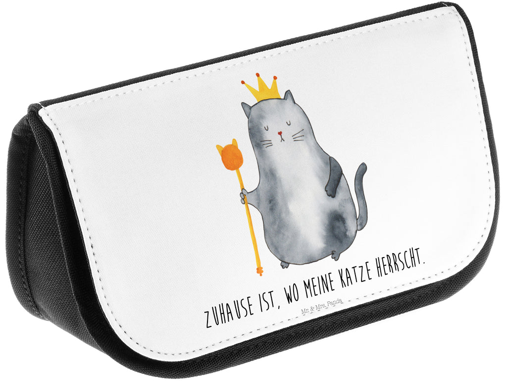 Kosmetiktasche Katzen Koenig Kosmetikbeutel, Kulturtasche, Kulturbeutel, Schminktasche, Make-Up Tasche, Katze, Katzenmotiv, Katzenfan, Katzendeko, Katzenfreund, Katzenliebhaber, Katzenprodukte, Katzenartikel, Katzenaccessoires, Katzensouvenirs, Katzenliebhaberprodukte, Katzenmotive, Katzen, Kater, Mietze, Cat, Cats, Katzenhalter, Katzenbesitzerin, Haustier, König, Königin, Queen, Familie, Mietzhaus, Wohnung, erste eigenen Wohnung, Umzug, Einzug