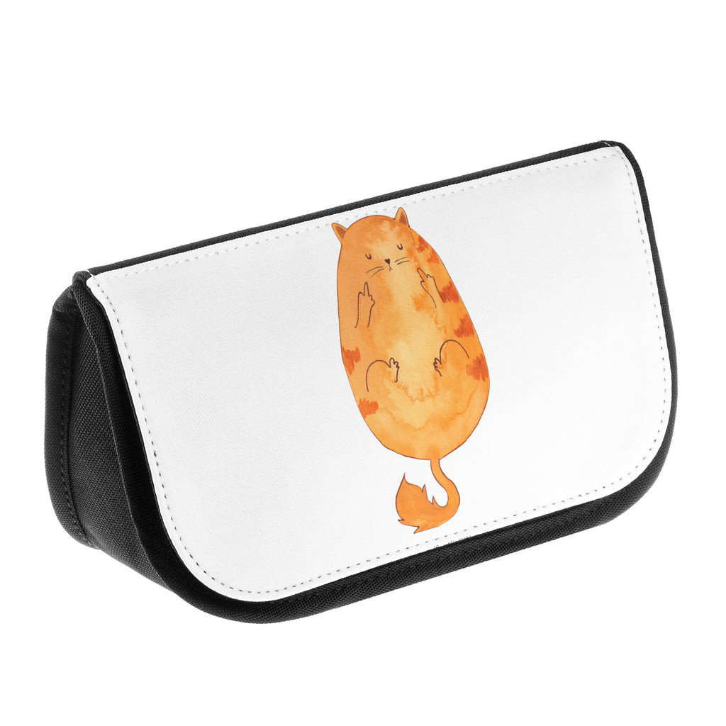Kosmetiktasche Katze Mittelfinger Kosmetikbeutel, Kulturtasche, Kulturbeutel, Schminktasche, Make-Up Tasche, Katze, Katzenmotiv, Katzenfan, Katzendeko, Katzenfreund, Katzenliebhaber, Katzenprodukte, Katzenartikel, Katzenaccessoires, Katzensouvenirs, Katzenliebhaberprodukte, Katzenmotive, Katzen, Kater, Mietze, Cat, Cats