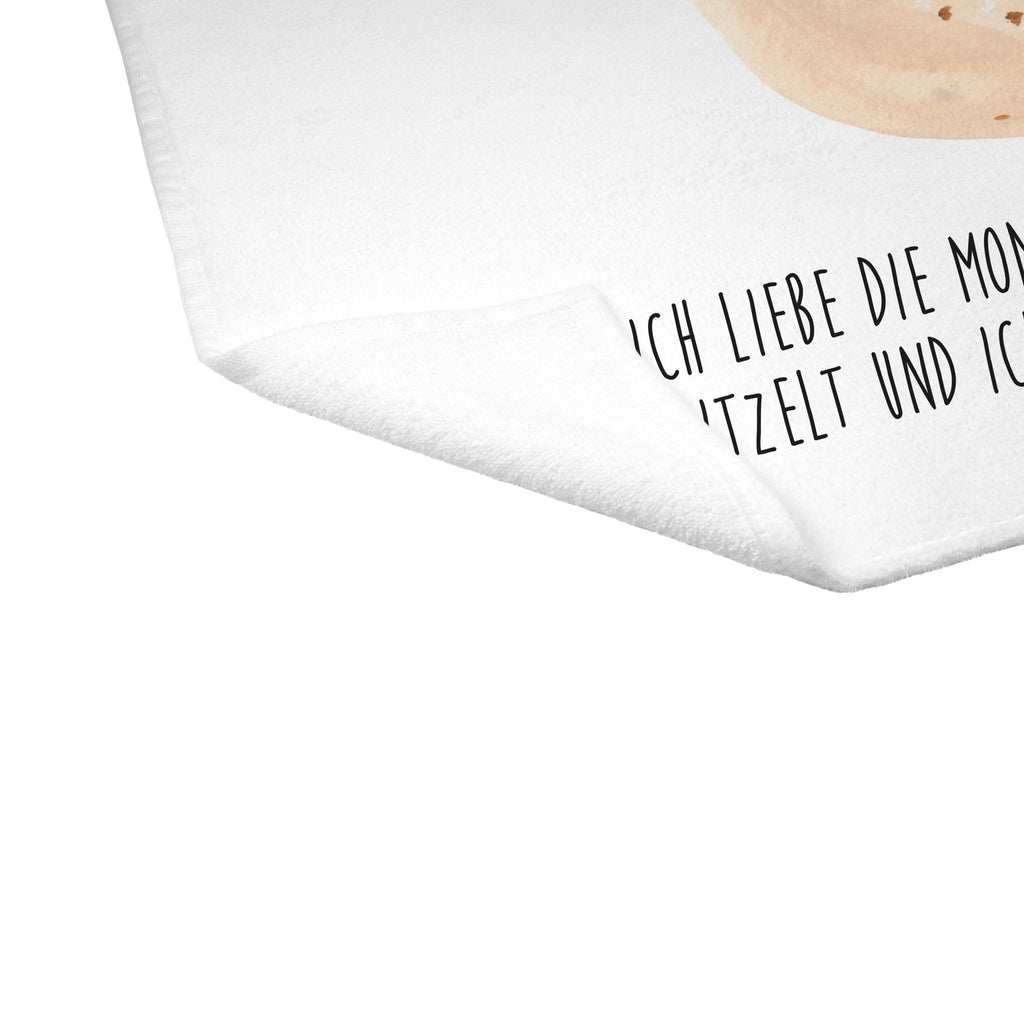 Gäste Handtuch Robbe liegend Gästetuch, Reisehandtuch, Sport Handtuch, Frottier, Kinder Handtuch, Tiermotive, Gute Laune, lustige Sprüche, Tiere, Robbe, Robben, Seehund, Strand, Meerestier, Ostsee, Nordsee, Lachen, Freude