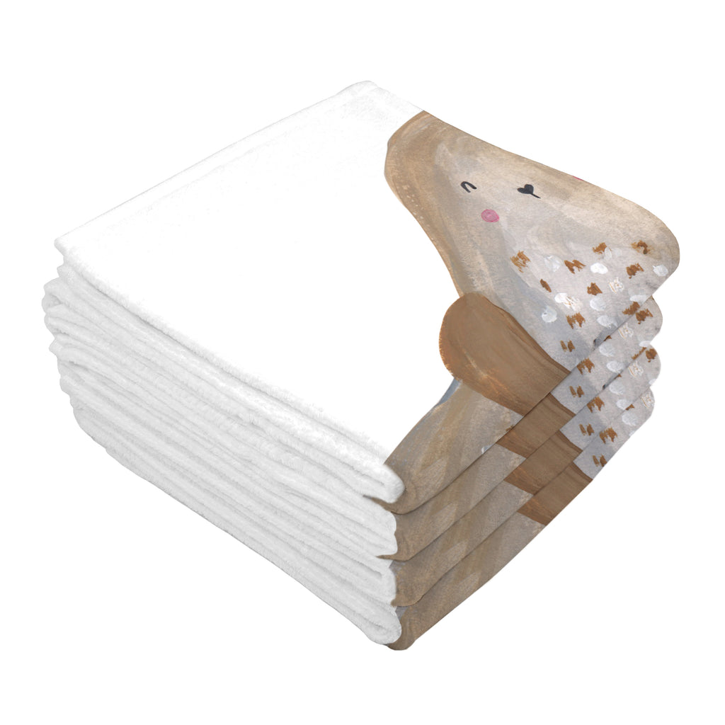 Gäste Handtuch Robbe lachend Gästetuch, Reisehandtuch, Sport Handtuch, Frottier, Kinder Handtuch, Tiermotive, Gute Laune, lustige Sprüche, Tiere, Robbe, Robben, Seehund, Strand, Meerestier, Ostsee, Nordsee