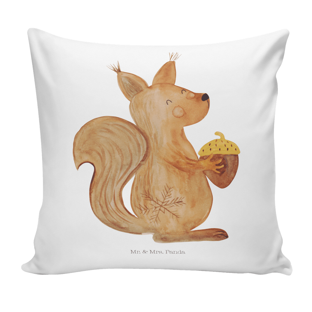 40x40 Kissen Eichhörnchen Weihnachtszeit Kissenhülle, Kopfkissen, Sofakissen, Dekokissen, Motivkissen, Winter, Weihnachten, Weihnachtsdeko, Nikolaus, Advent, Heiligabend, Wintermotiv, Frohe Weihnachten, Frohes neues Jahr, Guten Rutsch, Weihnachtsmotiv, Weihnachtsgruß, Neujahr, Vogel