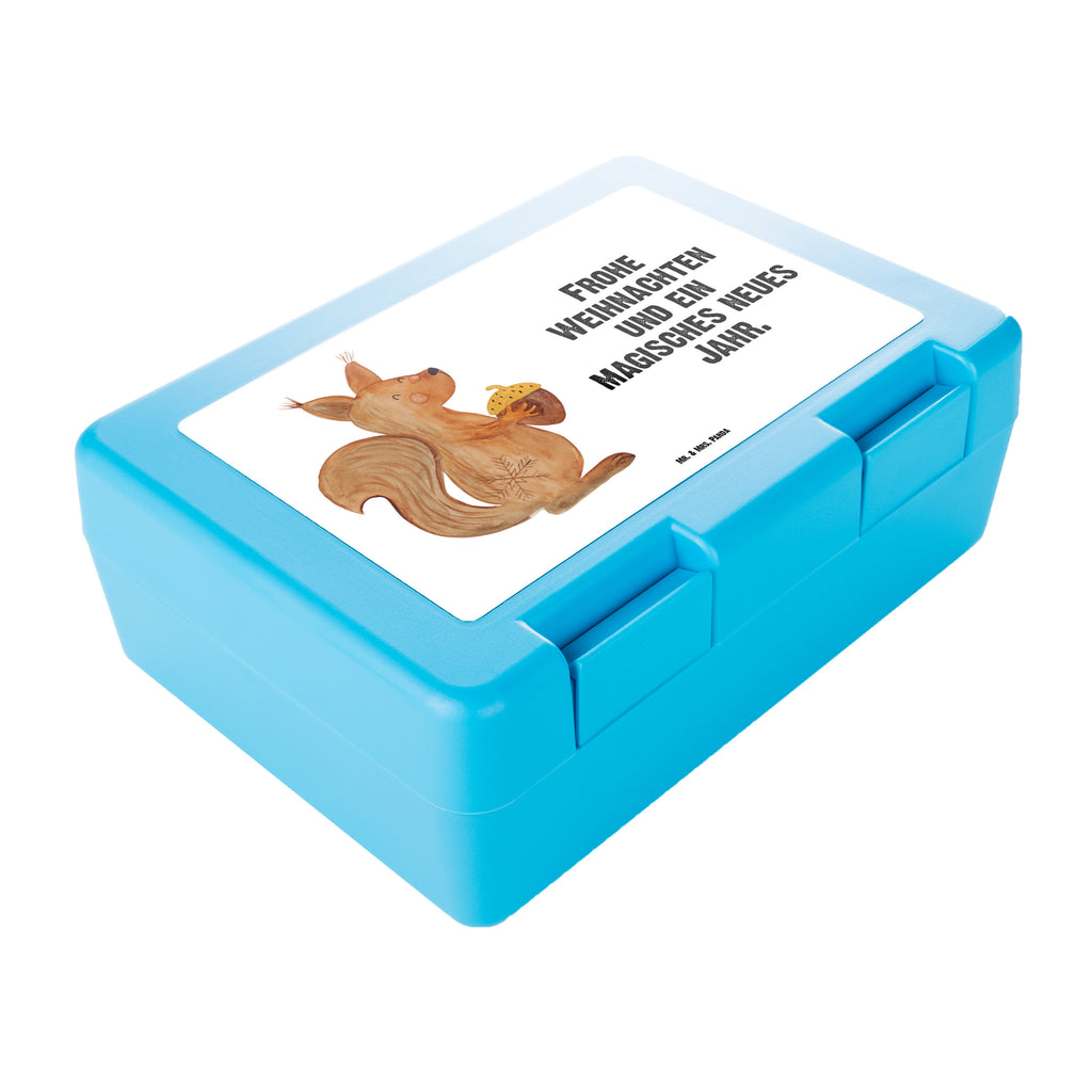 Brotdose Eichhörnchen Weihnachtszeit Brotbox, Snackbox, Lunch box, Butterbrotdose, Brotzeitbox, Winter, Weihnachten, Weihnachtsdeko, Nikolaus, Advent, Heiligabend, Wintermotiv, Frohe Weihnachten, Frohes neues Jahr, Guten Rutsch, Weihnachtsmotiv, Weihnachtsgruß, Neujahr, Vogel