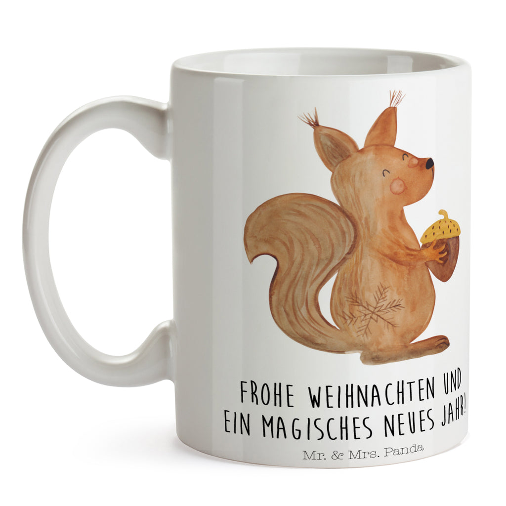 Tasse Eichhörnchen Weihnachtszeit Frohe Weihnachten, Frohes neues Jahr, Guten Rutsch, Weihnachten, Weihnachtsmotiv, Weihnachtsgruß, Neujahr, Vogel Becher, Kaffeetasse, Kaffeebecher, Tee, Frühstück, Büro  Winter, Weihnachten, Weihnachtsdeko, Nikolaus, Advent, Heiligabend, Wintermotiv