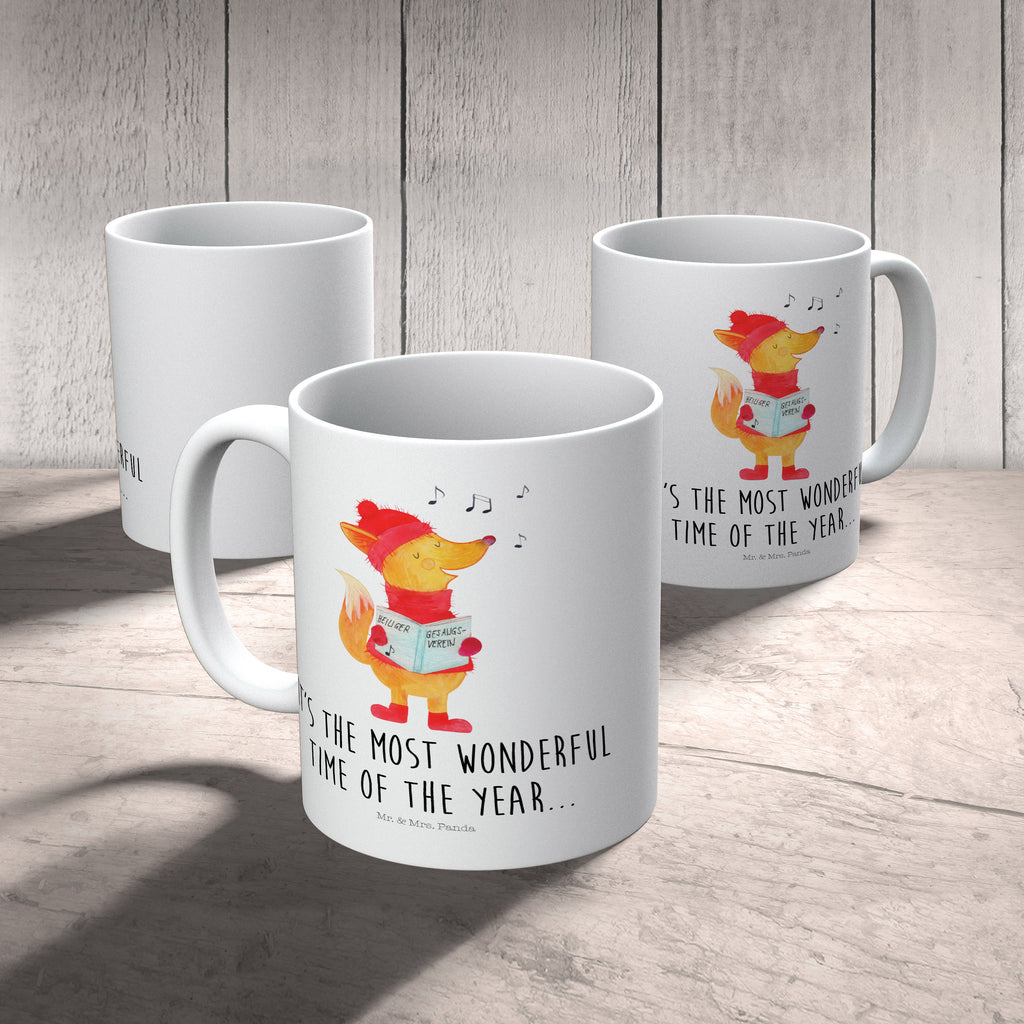 Kindertasse Fuchs Sänger Kunststoff Tasse, Kindergarten, Tasse, Trinkbecher, Camping Becher, Kaffeetasse, Kunststoffbecher, Kindergartenbecher, Outdoorgeschirr, Kunststoffgeschirr, Reisebecher, Reisetasse, Kinderbecher, Winter, Weihnachten, Weihnachtsdeko, Nikolaus, Advent, Heiligabend, Wintermotiv, Fuchs, Füchse, Sänger, Geschenk Sänger, Singen, Weihnachtslieder