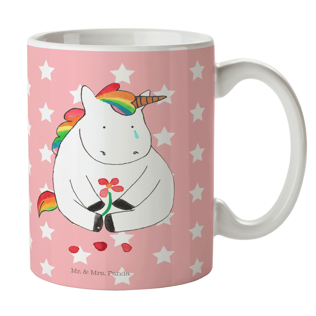 Tasse Einhorn Traurig Einhorn, Einhörner, Glitzer, Trösten. Freundschaft, Freunde, Liebe, Trauer, Grußkarte, Blume  Becher, Kaffeetasse, Kaffeebecher, Tee, Frühstück, Büro  Einhorn, Einhörner, Einhorn Deko, Pegasus, Unicorn