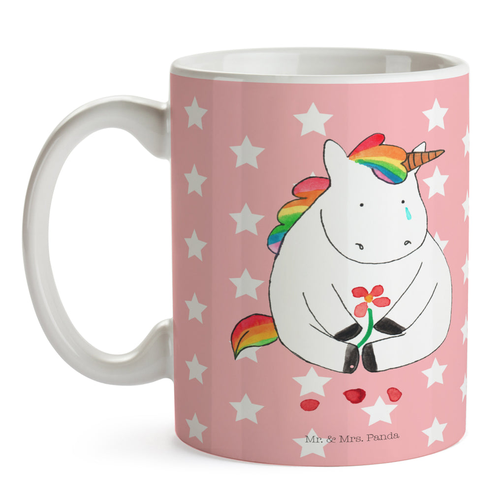 Tasse Einhorn Traurig Einhorn, Einhörner, Glitzer, Trösten. Freundschaft, Freunde, Liebe, Trauer, Grußkarte, Blume  Becher, Kaffeetasse, Kaffeebecher, Tee, Frühstück, Büro  Einhorn, Einhörner, Einhorn Deko, Pegasus, Unicorn