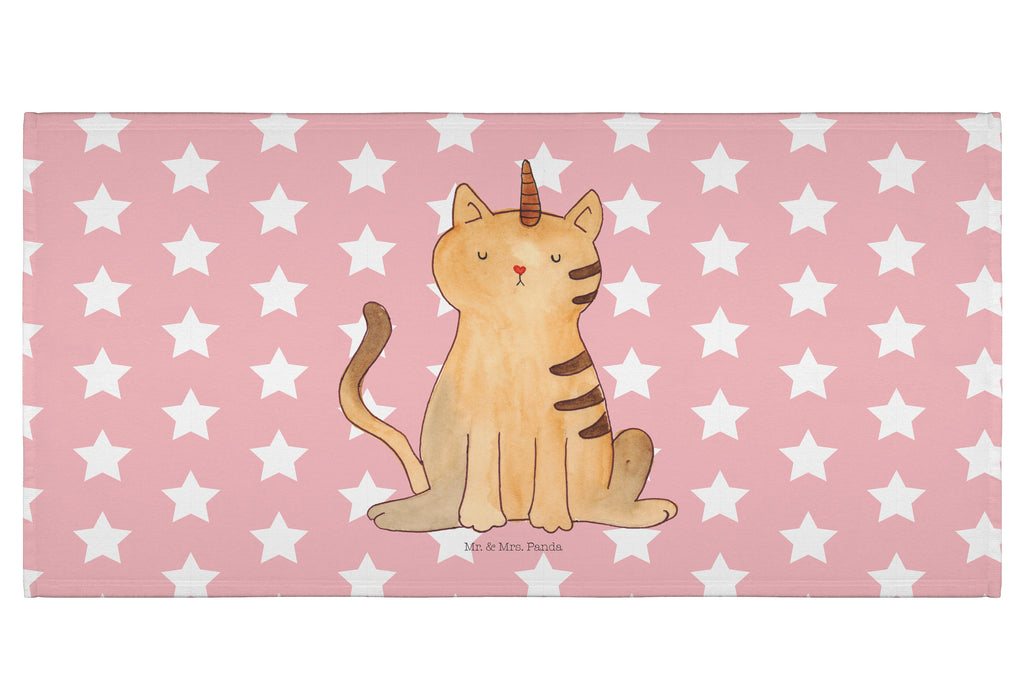 50 x 100 Handtuch Einhorn Katze Handtuch, Badehandtuch, Badezimmer, Handtücher, groß, Kinder, Baby, Einhorn, Einhörner, Einhorn Deko, Pegasus, Unicorn, Katzer, Mieze, Regenbogen, Glitzer, Einhornpower, Erwachsenwerden, Katze, Katzenhorn, Einhornkatze, Kittyhorn