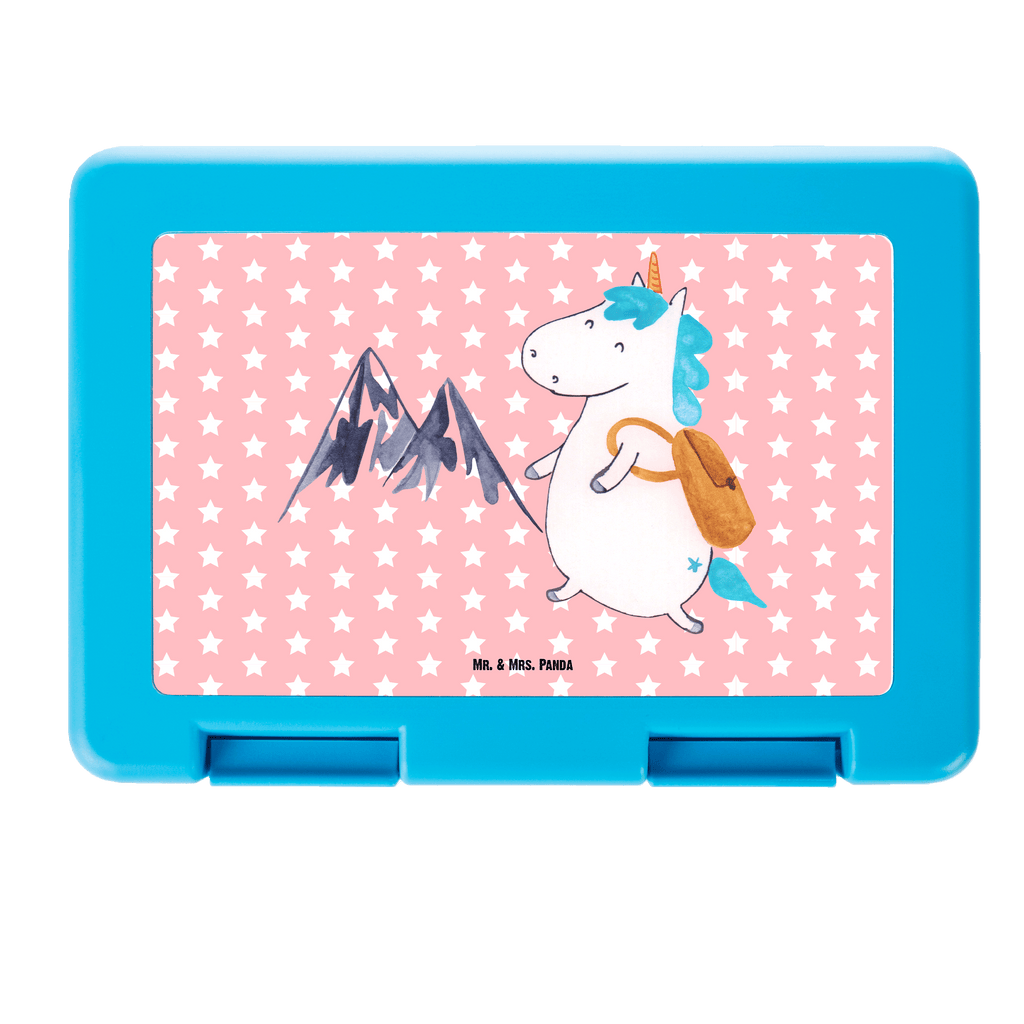 Brotdose Einhorn Bergsteiger Brotbox, Snackbox, Lunch box, Butterbrotdose, Brotzeitbox, Einhorn, Einhörner, Einhorn Deko, Pegasus, Unicorn, Bergsteiger, Abenteuer, Berge, Abenteurer, Weltenbummler, Weltreise, Reisen, Urlaub, Entdecker