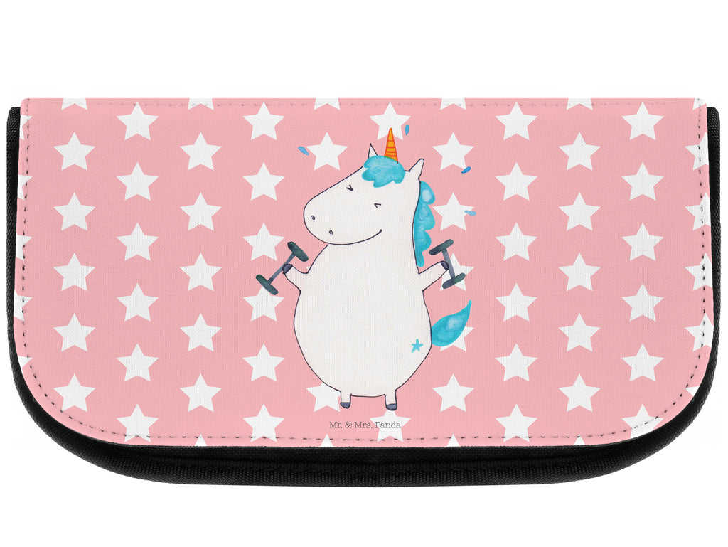Kosmetiktasche Einhorn Fitness Kosmetikbeutel, Kulturtasche, Kulturbeutel, Schminktasche, Make-Up Tasche, Einhorn, Einhörner, Einhorn Deko, Pegasus, Unicorn, Gym, Fitness, Fitnessstudio, Diät, Abnehmen, Sport, Pumpen, Geräte, Sixpack