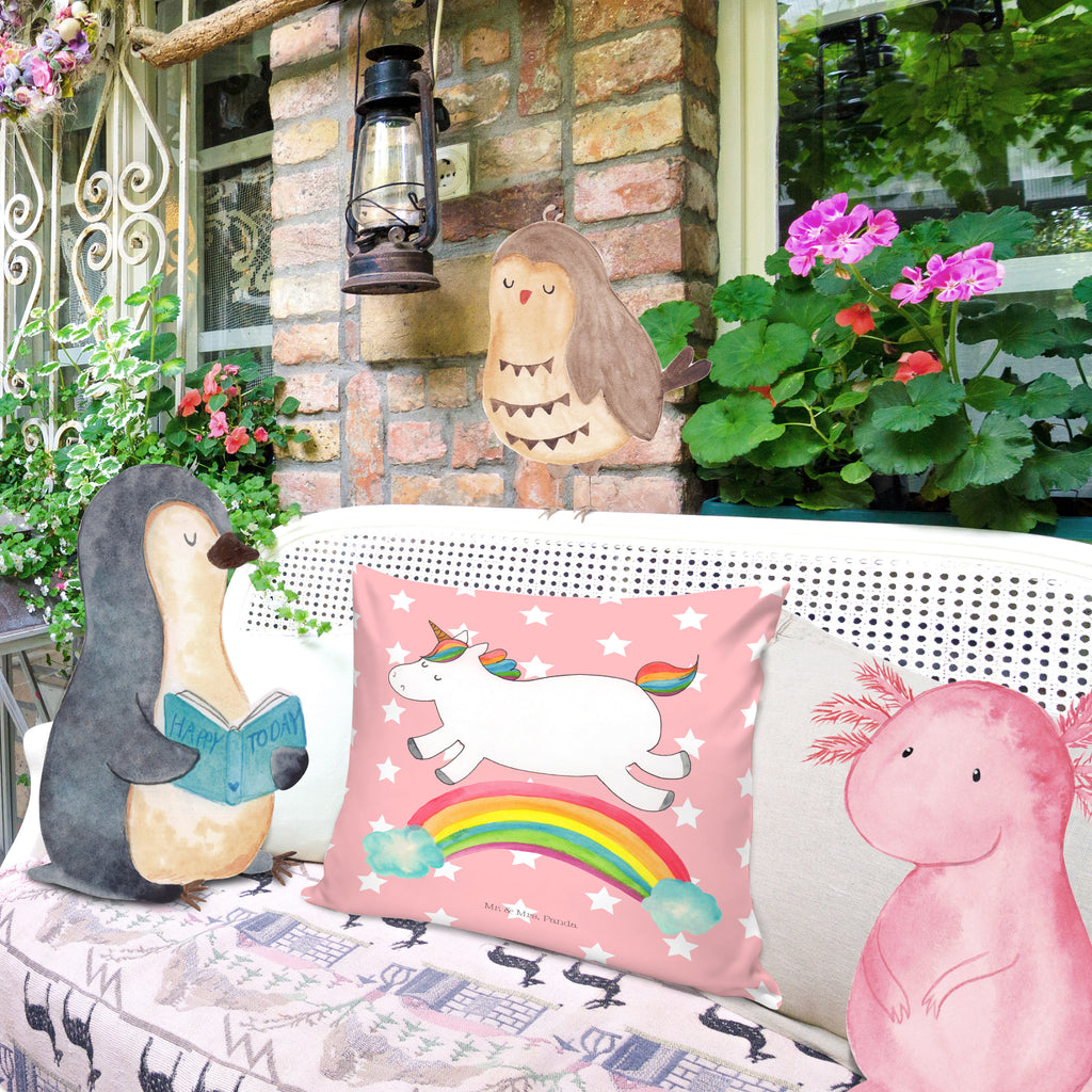 40x40 Kissen Einhorn Regenbogen Kissenhülle, Kopfkissen, Sofakissen, Dekokissen, Motivkissen, Einhorn, Einhörner, Einhorn Deko, Pegasus, Unicorn, Regenbogen, Glitzer, Einhornpower, Erwachsenwerden, Einhornautobahn