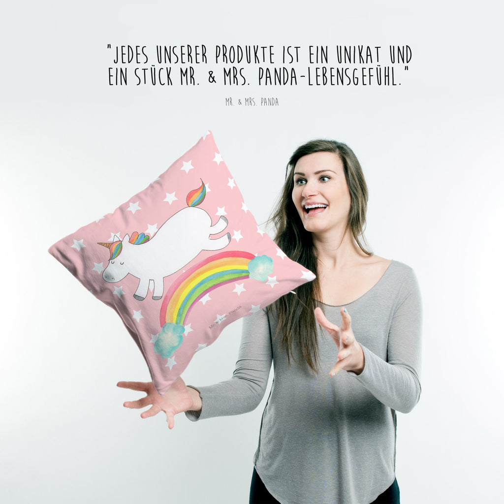 40x40 Kissen Einhorn Regenbogen Kissenhülle, Kopfkissen, Sofakissen, Dekokissen, Motivkissen, Einhorn, Einhörner, Einhorn Deko, Pegasus, Unicorn, Regenbogen, Glitzer, Einhornpower, Erwachsenwerden, Einhornautobahn