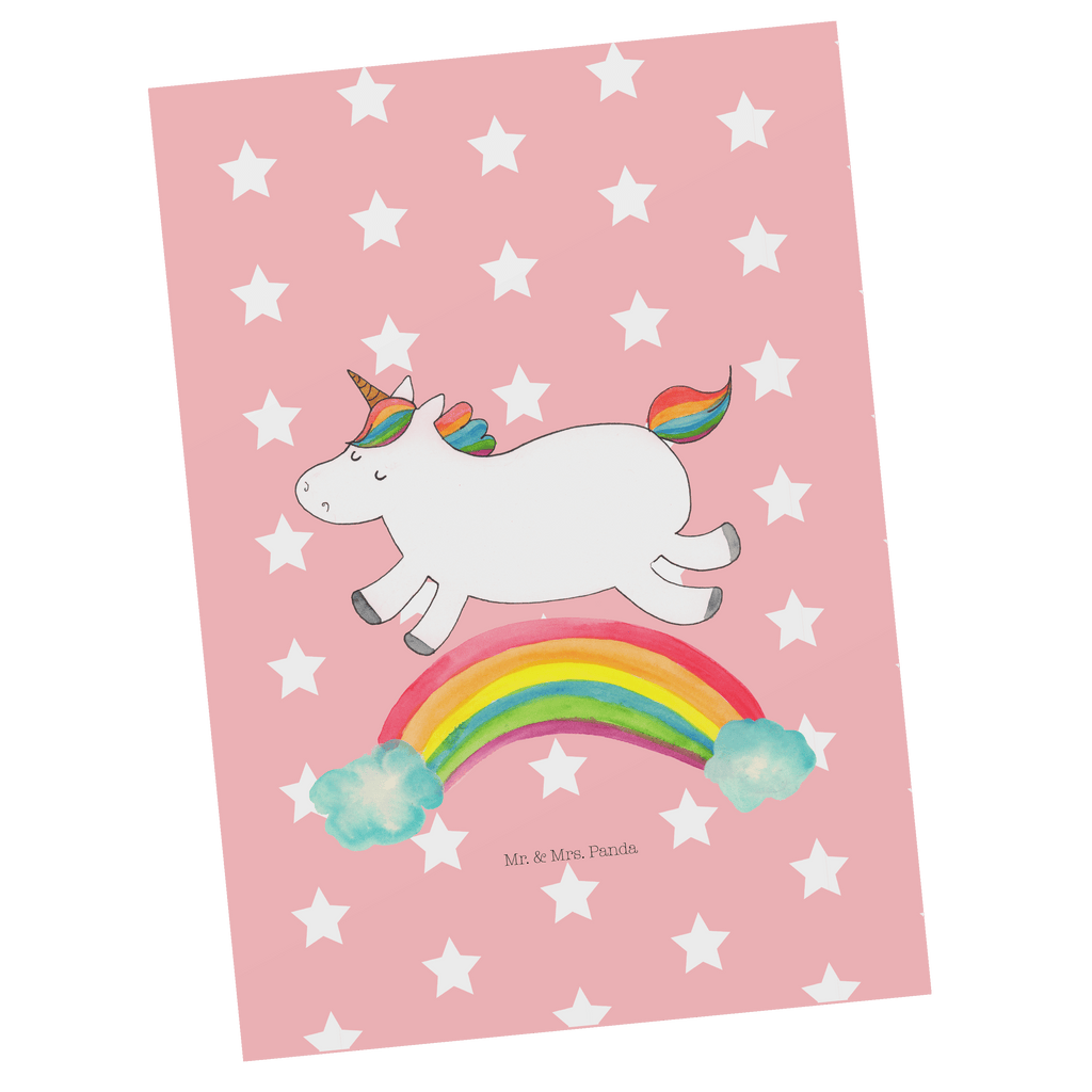 Postkarte Einhorn Regenbogen Geschenkkarte, Grußkarte, Karte, Einladung, Ansichtskarte, Geburtstagskarte, Einladungskarte, Dankeskarte, Einhorn, Einhörner, Einhorn Deko, Pegasus, Unicorn, Regenbogen, Glitzer, Einhornpower, Erwachsenwerden, Einhornautobahn