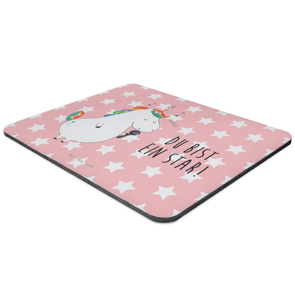 Mauspad Einhorn Sänger Mousepad, Computer zubehör, Büroausstattung, PC Zubehör, Arbeitszimmer, Mauspad, Einzigartiges Mauspad, Designer Mauspad, Einhorn, Einhörner, Einhorn Deko, Pegasus, Unicorn, Glitzer, Konfetti, Party, Geburtstag, Feier, Fest, Disco, Sängerin, Sänger, Freundin