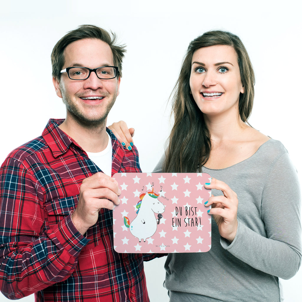 Mauspad Einhorn Sänger Mousepad, Computer zubehör, Büroausstattung, PC Zubehör, Arbeitszimmer, Mauspad, Einzigartiges Mauspad, Designer Mauspad, Einhorn, Einhörner, Einhorn Deko, Pegasus, Unicorn, Glitzer, Konfetti, Party, Geburtstag, Feier, Fest, Disco, Sängerin, Sänger, Freundin