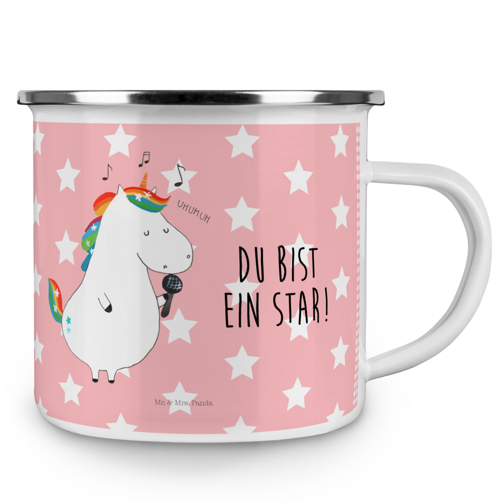 Camping Emaille Tasse Einhorn Sänger Campingtasse, Trinkbecher, Metalltasse, Outdoor Tasse, Emaille Trinkbecher, Blechtasse Outdoor, Emaille Campingbecher, Edelstahl Trinkbecher, Metalltasse für Camping, Kaffee Blechtasse, Camping Tasse Metall, Einhorn, Einhörner, Einhorn Deko, Pegasus, Unicorn, Glitzer, Konfetti, Party, Geburtstag, Feier, Fest, Disco, Sängerin, Sänger, Freundin
