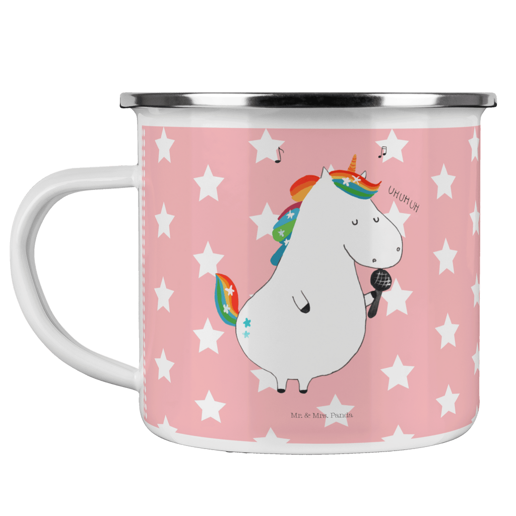 Camping Emaille Tasse Einhorn Sänger Campingtasse, Trinkbecher, Metalltasse, Outdoor Tasse, Emaille Trinkbecher, Blechtasse Outdoor, Emaille Campingbecher, Edelstahl Trinkbecher, Metalltasse für Camping, Kaffee Blechtasse, Camping Tasse Metall, Einhorn, Einhörner, Einhorn Deko, Pegasus, Unicorn, Glitzer, Konfetti, Party, Geburtstag, Feier, Fest, Disco, Sängerin, Sänger, Freundin