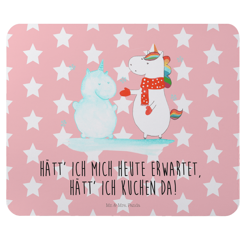 Mauspad Einhorn Schneemann Mousepad, Computer zubehör, Büroausstattung, PC Zubehör, Arbeitszimmer, Mauspad, Einzigartiges Mauspad, Designer Mauspad, Einhorn, Einhörner, Einhorn Deko, Pegasus, Unicorn, Schneemann, Winter, Schnee, Kuchen, Weihnachten, kalt, Mütze, Handschuhe, X-Mas