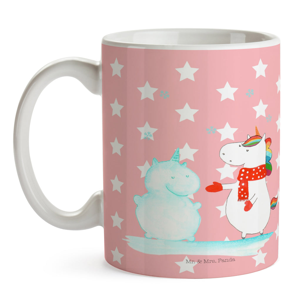 Tasse Einhorn Schneemann Einhorn, Unicorn, Schneemann, Winter, Schnee, Kuchen, Weihnachten, kalt, Mütze, Handschuhe, X-Mas Becher, Kaffeetasse, Kaffeebecher, Tee, Frühstück, Büro  Einhorn, Einhörner, Einhorn Deko, Pegasus, Unicorn