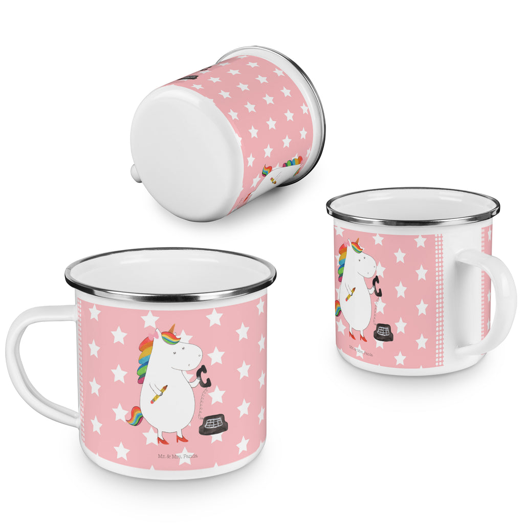 Camping Emaille Tasse Einhorn Sekretärin Campingtasse, Trinkbecher, Metalltasse, Outdoor Tasse, Emaille Trinkbecher, Blechtasse Outdoor, Emaille Campingbecher, Edelstahl Trinkbecher, Metalltasse für Camping, Kaffee Blechtasse, Camping Tasse Metall, Einhorn, Einhörner, Einhorn Deko, Pegasus, Unicorn, Sekretärin, Büro, Rechtsanwältin, Rechtsanwaltsgehilfin, Steuerbüro, Steuerkanzlei, Bürokraft, Bürohilfe